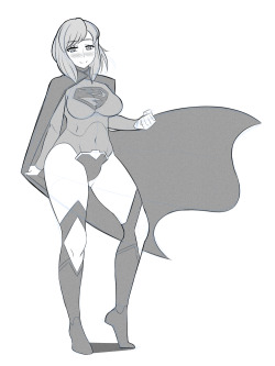 deztyle:  SUPERGIRL! Commission for Rick95