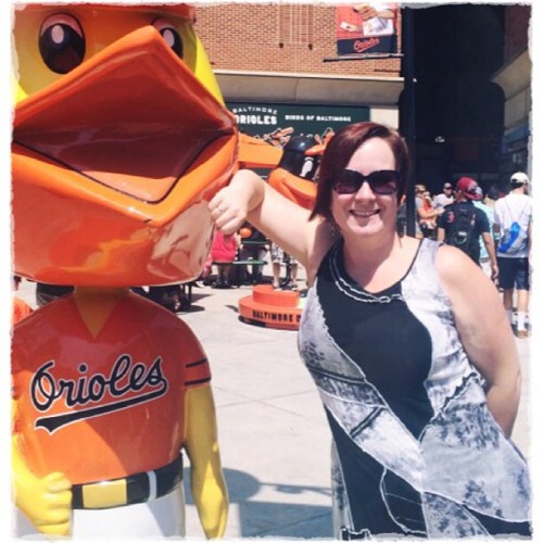 <p>Summer #gameday in #baltimore - it’s hot and I’m ready for some #baseball #motherdaughterroadtrip #oaklandathletics #oriolesbaseball  (at Oriole Park at Camden Yards)</p>