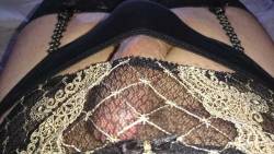 mr-in-lingerie:  Love a little lace to hide in