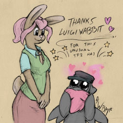 And here is a gift for Luigiwabbit. For gifting me this kickass