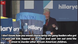 thingstolovefor:  Bill Clinton: #Blacklivesmatter Activists Are