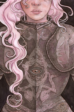 thebonegirl:  Datura: Witch Armor Watercolor Think I’m done