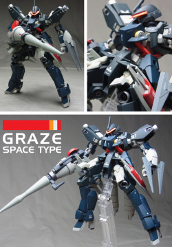 aniplamo:  1/144 HGIBO   Schwalbe Graze Space Type Customby 