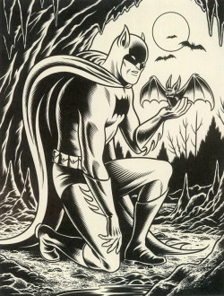 retazosdered:  Batman by Charles Burns 