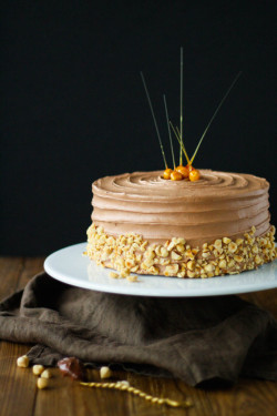 chocolateguru:  Nutella Hazelnut Cake