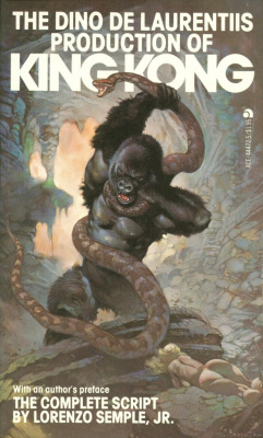 notpulpcovers:  Lorenzo Semple Jr - King Kong PBK 1977 http://flic.kr/p/drqNpE