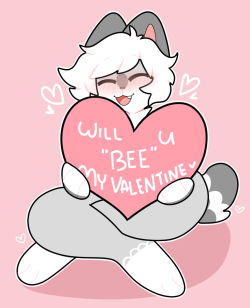 qtipps:Bee my valentine! 🐝❤️ <3