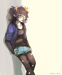 suddenly a Vriska appears