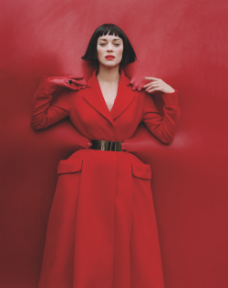 wmagazine: Red hot. Photography by Tim Walker. Styled by Jacob