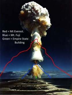 sixpenceee:A rough scale of an atomic bomb. You may also like