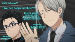 secretcatsociety: Yuri on Ice episode 11: a summary