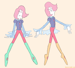 khozen:  homeworld pearl based on one of her regeneration silhouettes