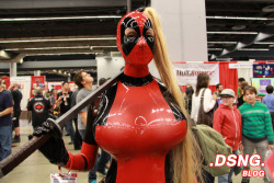 art-of-dsng:  Sexy Lady Deadpool! Cosplayer: Ariane Saint ArmourJoin