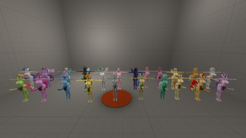 blackjrxiii:  gmpon-e:  Anthro pony session pack update/recompilation Part 2!! My thanks to  BlackjrXIII for the original session and permission to upload/edit this.Also many thanks to http://thatgodawfulpinkthing.tumblr.com/ for the new skins!Many