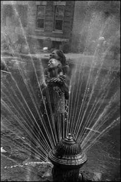 killerbeesting: Leonard Freed, The Big Splash, Harlem 1963