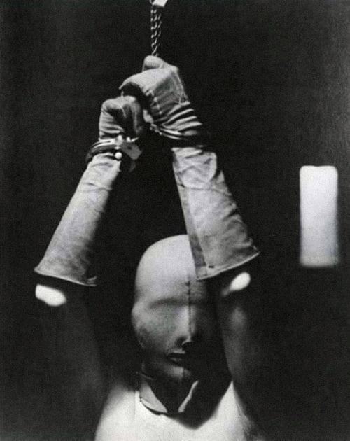 harry–sledge:Man Ray: ‘Woman in mask and handcuffs’ (1928)
