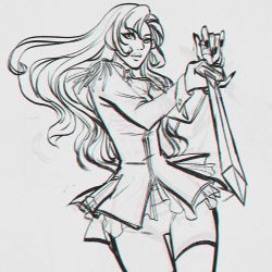 yingjue:  @victoriaying suggested I do an Utena, work wind down