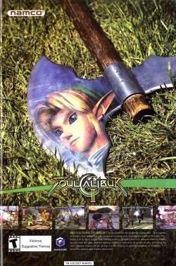 vgjunk:  Ad for the GameCube version of Soul Calibur II. 