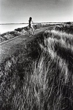 Nude on Bike by Jeanloup Sieff, 1964