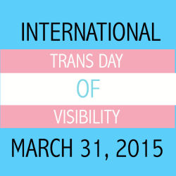 fuckyeahbiguys:  Visibility can save lives! Happy Trans Day of