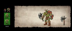 astralune:Warcraft 3 Reforged Concept Arts - Orc units