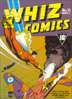 comicbookcovers:  Whiz Comics #15, March 1941, cover by C.C,