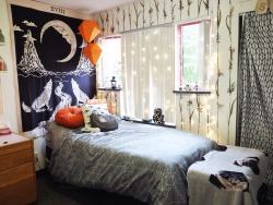 vineayl:  pixope:  Here’s my dorm room! I guess you can call