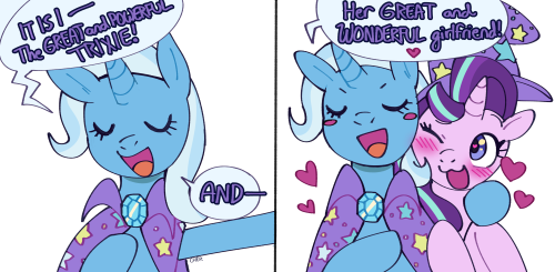 cherivinca: Trixie is VERY proud to announce this