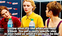 lucyfrysource:  Lucy Fry talks about ‘book’ fans expectation