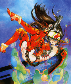 ono-sendai-cyberspace7:  Masamune Shirow - Intron Depot 1 