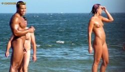 hot-nude-beach:  More nude beach photos at http://nudebeachshot.tumblr.com