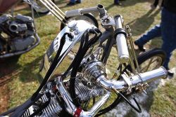 lowbrowcustoms:Lowbrow Customs Pursuit Grips on this crazy TURBO