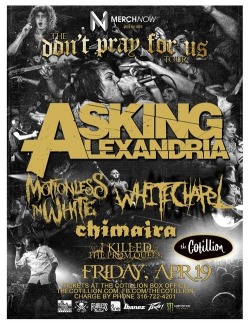 Iktpq,chimaira,motionless in white on tour