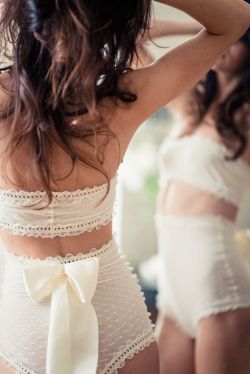 intimatelysexyxo:  Impish Lee - lingerie set ‘Kali’ - wedding