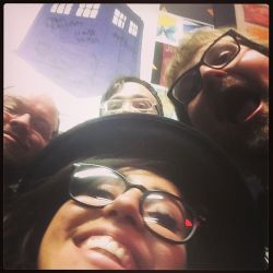 Just talked about Doctor Who for 2 hours with these nerds @thisisradpod! ❤️❤️ (at Meltdown Comics and Collectibles)