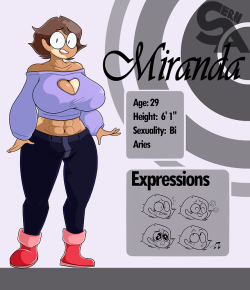 sernsen-art:New Character! Her name is Miranda, she’s a strong,