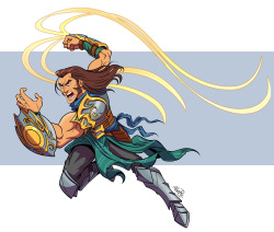 pazmonx: Gideon Jura fanart, character from the cardgame Magic