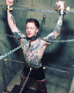 torturesadist:There is never enough iron, steel. chain and concrete