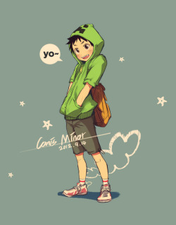 killuas-and-gun:  Creeper | Canis Minor [pixiv]  http://www.pixiv.net/member_illust.php?mode=medium&illust_id=41974891