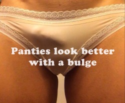 transsexuallovercrossdresser:  tonya-thomas:  lookwhatsinmypanties: