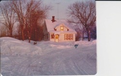 sombering:taken by my great grandmother of her home in minnesota