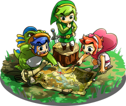 tinycartridge:  Free Zelda demo codes let you Try Force Heroes ⊟ Nintendo