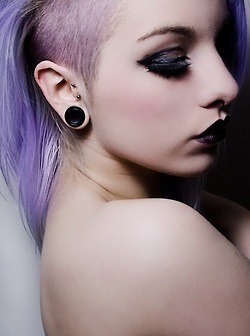 euditoxicvirus:  Heck Yes Purple Hair on @weheartit.com - http://whrt.it/Wridau