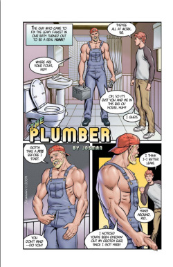 gaycomicparadise:  The Plumber by Josman