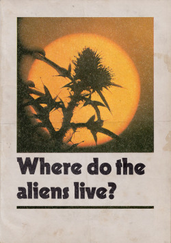 insidedemoneye:  Where do the aliens live ?Original 1980′s