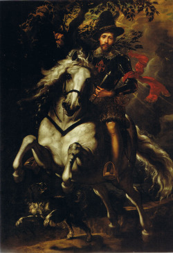 artandopinion:  Portrait of Carlo Doria on Horseback Peter Paul
