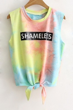 sweetlysomentality: Tumblr Stylish Tanks&Tees  Ombre Letter