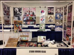 Finished the basic setup at Wondercon! There’s a little