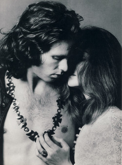 shopmidnightrider:  Lovers in Love : Jim Morrison & Pamela