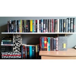 escapefromthewords:  I rearranged my bookshelf…again. #books